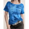 image:imageWomens Off The Shoulder Tops Gothic Graphic Tee Y2k Grunge Vintage Oversized T Shirts Trendy OutfitsBlue
