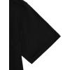 image:imageWomens Off The Shoulder Tops Gothic Graphic Tee Y2k Grunge Vintage Oversized T Shirts Trendy OutfitsBones Black