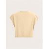 image:imageWomens Plus Size Letter Car Graphic Tees Short Sleeve Crew Neck Crop Tops Summer T ShirtKhaki