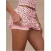 image:imageWomens Polka Dots Ruffle Tiered Layered Skirts Low Rise Ruched Y2K A Line Mini SkirtPink