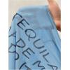 image:imageWomens Sheer Mesh Letter Graphic Tees Short Sleeve Crew Neck Y2K Vintage Crop Tops Going Out T ShirtBlue