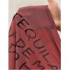 image:imageWomens Sheer Mesh Letter Graphic Tees Short Sleeve Crew Neck Y2K Vintage Crop Tops Going Out T ShirtBurgundy