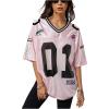 Number Print Pink