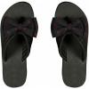 image:imageWomens Bow Knot Flip Flops Open Toe Dressy Thong Sandals Comfy Summer Vacation FlatsBlack and Red