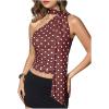 Coffee Brown Dots