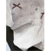 image:imageWomens Beaded Sequin Bowknot T Shirt Short Sleeve Crew Neck Embroidery Trendy Tee Y2k TopsGrey