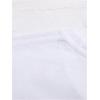 image:imageWomens Beaded Sequin Bowknot T Shirt Short Sleeve Crew Neck Embroidery Trendy Tee Y2k TopsPrint White