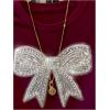 image:imageWomens Beaded Sequin Tops Bowknot Bow T Shirt Short Sleeve Crewneck Trendy Tee Top Y2k TopsBow Burgundy
