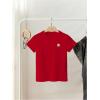 image:imageWomens Beaded Sequin Tops Bowknot Bow T Shirt Short Sleeve Crewneck Trendy Tee Top Y2k TopsRed