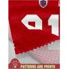 image:imageWomens Camo Jersey Shirts Half Sleeve V Neck Number Graphic Tees Sports Football Jersey StreetwearRed