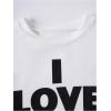 image:imageWomens Cropped Letter Graphic T Shirt Crewneck Short Sleeve Slogan Tee StreetwearPure White