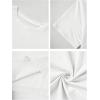 image:imageWomens Cropped Letter Graphic T Shirt Crewneck Short Sleeve Slogan Tee StreetwearWhite