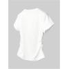 image:imageWomens Cute Graphic Tees Crew Neck Short Sleeve T Shirts Casual Summer TopsWhite