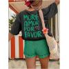 image:imageWomens Letter Graphic Tees Crew Neck Short Sleeve T Shirts Summer OutfitsGrey