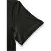 image:imageWomens Letter Graphic Tees Crew Neck Short Sleeve T Shirts Summer OutfitsLetter Black
