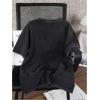 image:imageWomens Letter Graphic Tees Washed Streetwear Tops Crew Neck Short Sleeve T ShirtsBlack