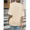 image:imageWomens Rhinestone Sequin Bowknot Graphic Tees Short Sleeve Crewneck Summer Tops Going Out T ShirtYellow