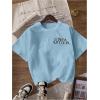 image:imageWomens Sea Otter Print Graphic Tees Cute Short Sleeve Crew Neck Casual Summer T ShirtsLight Blue