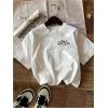 image:imageWomens Sea Otter Print Graphic Tees Cute Short Sleeve Crew Neck Casual Summer T ShirtsWhite