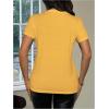 image:imageWomens Sequin Butterfly Tops Crew Neck Short Sleeve T Shirts Y2k Summer TopsYellow