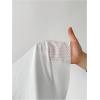 image:imageWomens Y2K Lace Mesh Jersey Shirts V Neck Short Sleeve Off The Shoulder Tops Crop Graphic TeesLight White