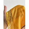 image:imageWomens Y2K Lace Mesh Jersey Shirts V Neck Short Sleeve Off The Shoulder Tops Crop Graphic TeesYellow