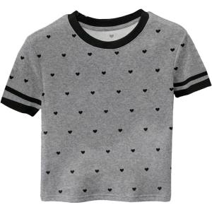 image:imageWomens Beaded Sequin Bowknot T Shirt Short Sleeve Crew Neck Embroidery Trendy Tee Y2k TopsMulticolor