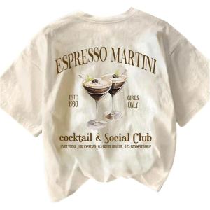 image:imageWomens Sea Otter Print Graphic Tees Cute Short Sleeve Crew Neck Casual Summer T ShirtsLight Apricot