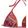 image:imageRoseSeek Womens 2 Piece Paisley Print Swimsuit Halter Triangle Tie Side Bathing Suit Boho Bikini SetMulticolor