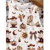 image:imageRoseSeek Womens Cow Print Tank Top Sleeveless Crewneck Fitted Crop Tops Summer Cowgirl VestPumpkin Multicolor