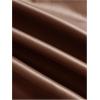 image:imageRoseSeek Womens Off Shoulder PU Leather Tank Top Sleeveless Slim Fit Crop Tops Elegant Y2K ClubwearBrown