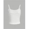 image:imageRoseSeek Womens Y2K Leopard Beach Print Slim Fit Camisole Tops Casual Spaghetti Strap Tank TopsWhite