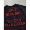 image:imageRoseSeek Mens Cap Sleeve Graphic Tees Crewneck Summer T Shirts Crop Tops StreetwearBlack Red