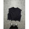 image:imageRoseSeek Mens Cap Sleeve Graphic Tees Crewneck Summer T Shirts Crop Tops StreetwearBlack Red