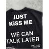 image:imageRoseSeek Mens Cap Sleeve Graphic Tees Crewneck Summer T Shirts Crop Tops StreetwearLetter Black