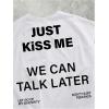 image:imageRoseSeek Mens Cap Sleeve Graphic Tees Crewneck Summer T Shirts Crop Tops StreetwearLetter White