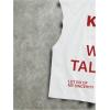image:imageRoseSeek Mens Cap Sleeve Graphic Tees Crewneck Summer T Shirts Crop Tops StreetwearSolid White