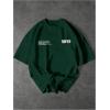 image:imageRoseSeek Mens Graphic Car Print Tees Letter Crewneck Short Sleeve T Shirts Streetwear Tops Y2K Summer TopsArmy Green