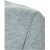image:imageRoseSeek Mens Striped Color Block Tee Tops Crewneck Short Sleeve Summer T ShirtsLight Grey