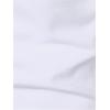 image:imageRoseSeek Mens Striped Color Block Tee Tops Crewneck Short Sleeve Summer T ShirtsWhite and Grey