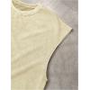 image:imageRoseSeek Mens Summer Washed Tank Tops Sleeveless Shirts Crewneck Cap Sleeve Top Vintage Muscle T ShirtsApricot