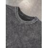 image:imageRoseSeek Mens Summer Washed Tank Tops Sleeveless Shirts Crewneck Cap Sleeve Top Vintage Muscle T ShirtsDark Deep Grey