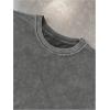 image:imageRoseSeek Mens Summer Washed Tank Tops Sleeveless Shirts Crewneck Cap Sleeve Top Vintage Muscle T ShirtsDark Grey