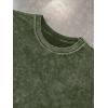 image:imageRoseSeek Mens Summer Washed Tank Tops Sleeveless Shirts Crewneck Cap Sleeve Top Vintage Muscle T ShirtsGreen