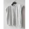 image:imageRoseSeek Mens Summer Washed Tank Tops Sleeveless Shirts Crewneck Cap Sleeve Top Vintage Muscle T ShirtsGrey