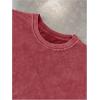 image:imageRoseSeek Mens Summer Washed Tank Tops Sleeveless Shirts Crewneck Cap Sleeve Top Vintage Muscle T ShirtsRed