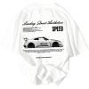 image:imageRoseSeek Mens Graphic Car Print Tees Letter Crewneck Short Sleeve T Shirts Streetwear Tops Y2K Summer TopsCar White
