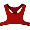 image:imageRoseSeek Mens 2 Piece Set Ribbed Knit Tank Top Fitted Cut Out Crop Tops Summer Undershirts Club WearRed