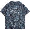 image:imageRoseSeek Mens Big and Tall Camo Shirt for Men Short Sleeve Y2k Camouflage Hunting T Shirt Graphic TeesMedium Blue