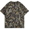 image:imageRoseSeek Mens Big and Tall Camo Shirt for Men Short Sleeve Y2k Camouflage Hunting T Shirt Graphic TeesMulti Brown